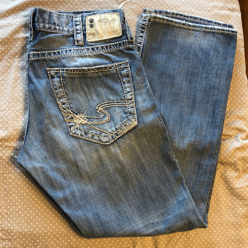 Men’s Silver Zac Jeans